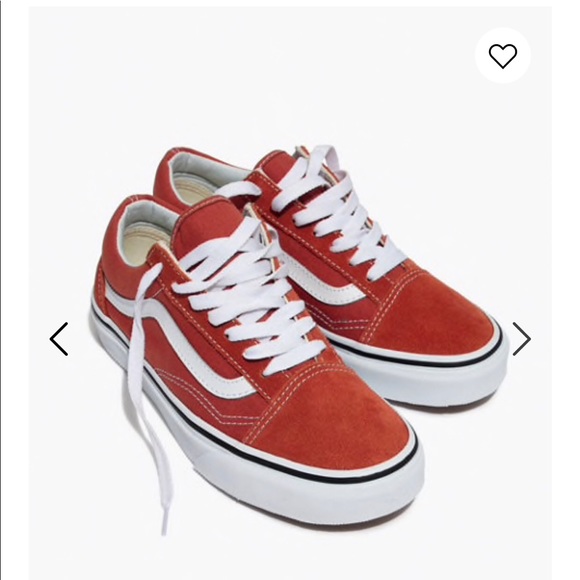 vans rusty orange